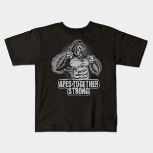 Apes Together Strong Gme Amc Ape Gorilla To the moon Kids T-Shirt
